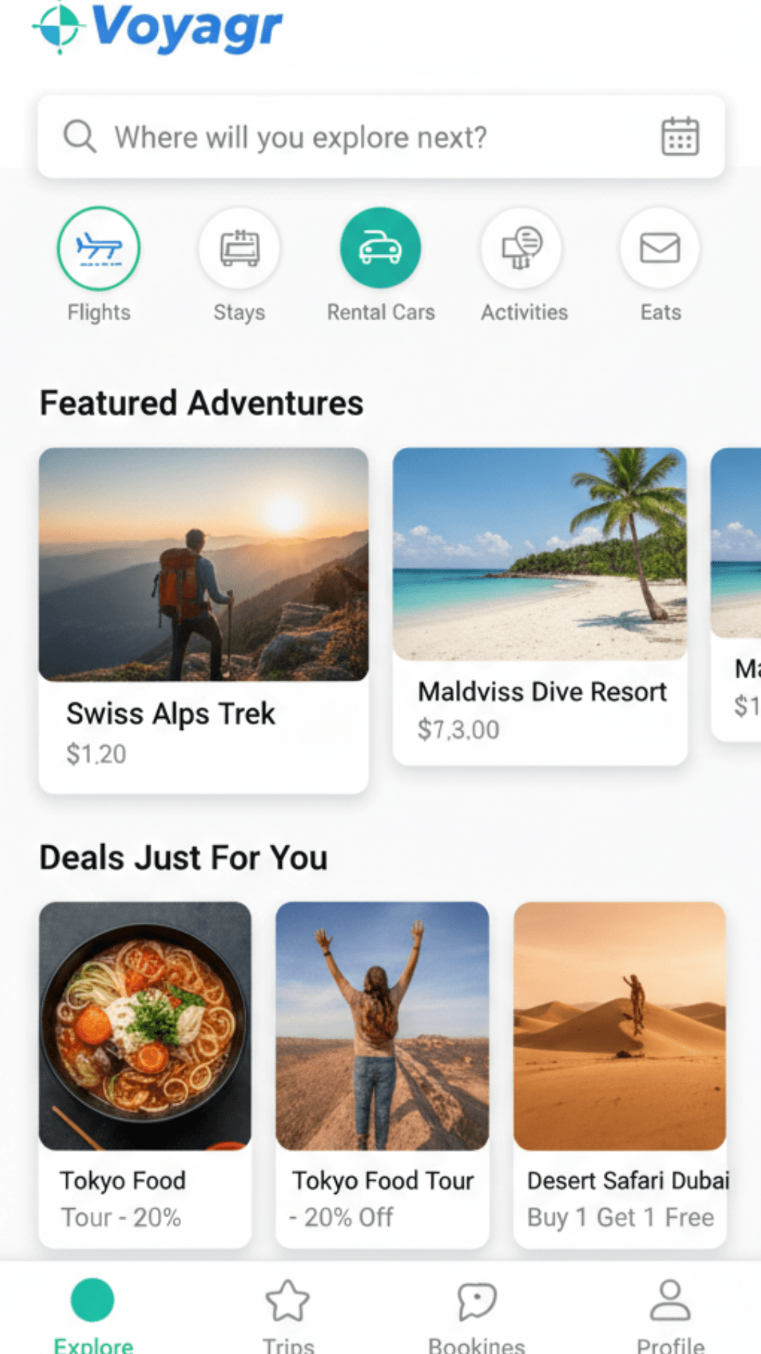 Booking Travel App